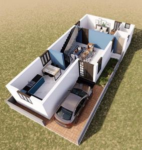 Image of 1600 Sq.ft 3 BHK Independent House for sale in Karamadai, Coimbatore for Rs. 6200000