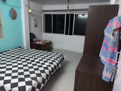 Bedroom Image of 650 Sq.ft 1 BHK Apartment / Flat for rent in Royal Oasis, Malad West Mumbai for Rs. 42000