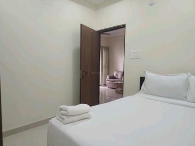 Bedroom Image of 850 Sq.ft 1 BHK Apartment / Flat for rent in Gachibowli Hyderabad for Rs. 30500