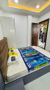 Bedroom Image of 1000 Sq.ft 1 RK Builder Floor for rent in Mahalakshmi Nagar Indore for Rs. 13000