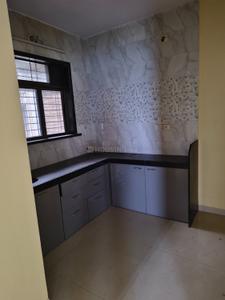 Kitchen Image of 995 Sq.ft 2 BHK Apartment / Flat for rent in Happy Home Sarvodaya Hill, Thakurli Thane for Rs. 20000