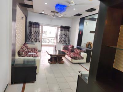 Living Room Image of 2225 Sq.ft 3 BHK Apartment / Flat for rent in Ratnaakar Rosewood Estate, Jodhpur Ahmedabad for Rs. 41000