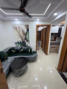 Living Room Image of 450 Sq.ft 1 BHK Builder Floor for rent in Matiala New Delhi for Rs. 16000