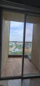 Balcony Image of 1046 Sq.ft 2 BHK Apartment / Flat for rent in VJ Yashwin Supernova, Wakad Pune for Rs. 30005