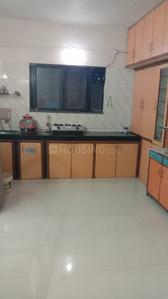 Kitchen Image of 600 Sq.ft 1 BHK Apartment / Flat for rent in Lokpriya Nagari, Vishrantwadi Pune for Rs. 25000