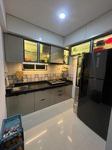 Kitchen Image of 970 Sq.ft 2 BHK Apartment / Flat for rent in Shubh Ganesh Spring Valley Phase III, Bhosari Pune for Rs. 28000