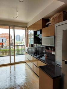 Kitchen Image of 1220 Sq.ft 3 BHK Apartment / Flat for sale in Sheres Shalimar Mannat Phase 1, Mohammadpur Chauki Lucknow for Rs. 8500000