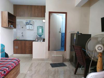 Bedroom Image of 320 Sq.ft 1 RK Apartment / Flat for rent in Doddanekundi Bengaluru for Rs. 16000