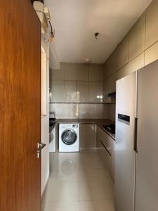 Kitchen Image of 550 Sq.ft 1 BHK Apartment / Flat for rent in Hiranandani Estate Thane for Rs. 36000