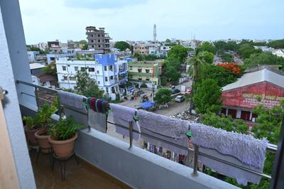 Balcony Image of 1800 Sq.ft 2 BHK Apartment / Flat for sale in Santhi Nagar Gudivada for Rs. 4800000