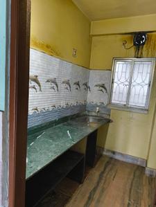 Kitchen Image of 1300 Sq.ft 3 BHK Independent House for rent in Nagerbazar Kolkata for Rs. 16000