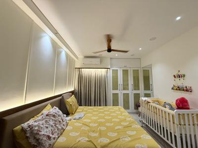 Bedroom Image of 1300 Sq.ft 3 BHK Apartment / Flat for sale in Dosti West County, Thane West Thane for Rs. 18000000