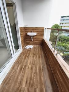 Balcony Image of 1800 Sq.ft 3 BHK Apartment / Flat for rent in Madhapur Hyderabad for Rs. 60000