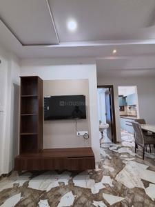 Hall Image of 750 Sq.ft 1 BHK Builder Floor for rent in Scheme No 114 Indore for Rs. 21000