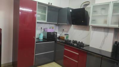 Kitchen Image of 2200 Sq.ft 3 BHK Apartment / Flat for rent in Hoysala Landmark, Sanjaynagar Bengaluru for Rs. 65000