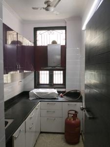 Kitchen Image of 700 Sq.ft 2 BHK Builder Floor for rent in Ranjeet Nagar New Delhi for Rs. 28000