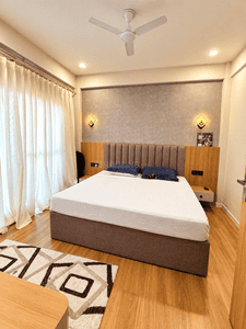 Image of 850 Sq.ft 1 BHK Builder Floor for rent in Omaxe Eternity, Sunrakh Bangar, Vrindavan for Rs. 35000
