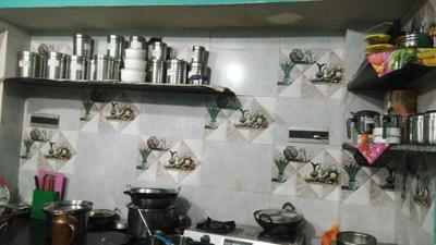Kitchen Image of 1500 Sq.ft 3 BHK Independent House for sale in Shri Krishna Enclave, Gram Baroli Indore for Rs. 4300000