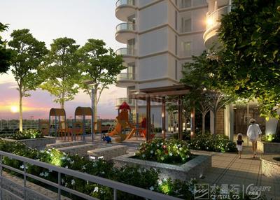 Balcony Image of 2130 Sq.ft 3.5 BHK Apartment / Flat for rent in Vijay Orion, Hiranandani Estate Thane for Rs. 80000