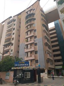 Building Image of 1740 Sq.ft 3 BHK Apartment / Flat for rent in Cecon La Gardenia, Miyapur Hyderabad for Rs. 35500