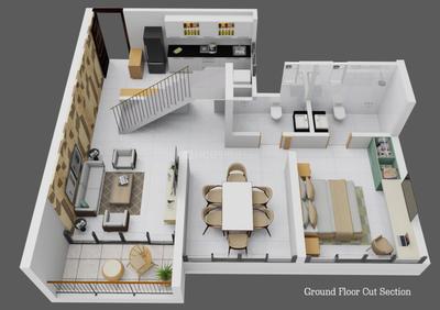 Image of 1785 Sq.ft 4 BHK Duplex for sale in Kumar Parth Tower C3, Baner, Pune for Rs. 20800000