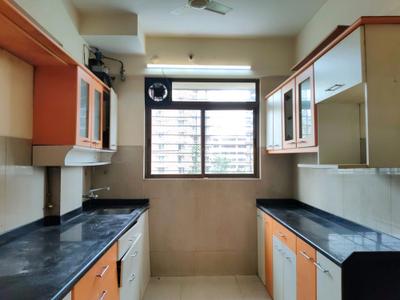 Kitchen Image of 950 Sq.ft 2 BHK Apartment / Flat for rent in Kasarvadavali Thane for Rs. 30000