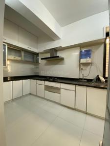 Kitchen Image of 1550 Sq.ft 3 BHK Apartment / Flat for rent in Shaligram Prime, South Bopal Ahmedabad for Rs. 46000