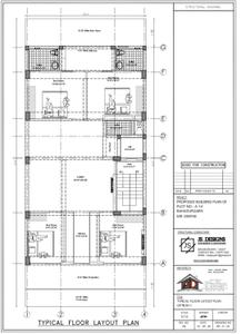 Floor Plan Image of 2088 Sq.ft 4 BHK Builder Floor for sale in Sector 14 Bahadurgarh for Rs. 16000000