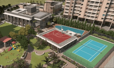 Image of 965 Sq.ft 2 BHK Apartment / Flat for sale in Ashiana Malhar Phase III, Marunji, Pune for Rs. 7300000
