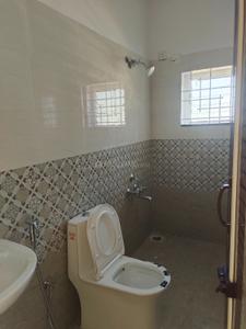 Bathroom Image of 500 Sq.ft 1 BHK Independent House for rent in Hemmigepura Bengaluru for Rs. 12000