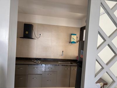 Kitchen Image of 920 Sq.ft 2 BHK Apartment / Flat for rent in Samraat Apna Ghar, Gangapur Nashik for Rs. 21000