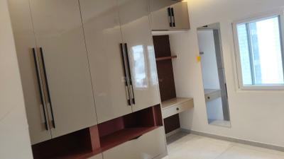 Bedroom Image of 1800 Sq.ft 3 BHK Apartment / Flat for rent in EIPL Cornerstone, Puppalaguda Hyderabad for Rs. 68000