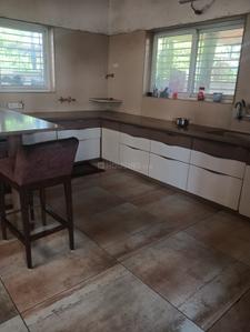 Kitchen Image of 1500 Sq.ft 2 BHK Independent House for rent in Vesu Surat for Rs. 85000