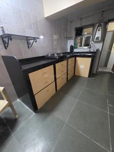 Kitchen Image of 850 Sq.ft 1.5 BHK Independent House for rent in Vashi Navi Mumbai for Rs. 50000
