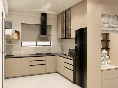 Kitchen Image of 2150 Sq.ft 3 BHK Apartment / Flat for rent in Pal Surat for Rs. 43000