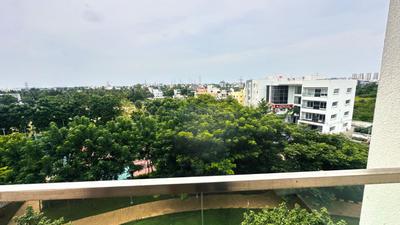 Balcony Image of 2232 Sq.ft 4 BHK Apartment / Flat for rent in Casagrand Supremus, Thazhambur Chennai for Rs. 40000