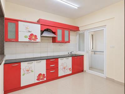 Kitchen Image of 1621 Sq.ft 3 BHK Apartment / Flat for rent in Alpine Viva, K R Puram Bengaluru for Rs. 50000