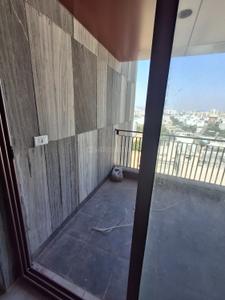 Balcony Image of 1600 Sq.ft 3 BHK Apartment / Flat for rent in Parth Silverline, Sitapura Jaipur for Rs. 40000