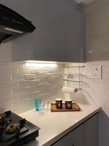 Kitchen Image of 1400 Sq.ft 3 BHK Apartment / Flat for sale in RNA NG Grand Plaza, Ghansoli Navi Mumbai for Rs. 34000000