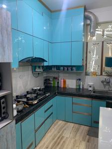 Kitchen Image of 1200 Sq.ft 3 BHK Apartment / Flat for sale in Khurram Nagar Lucknow for Rs. 7000000