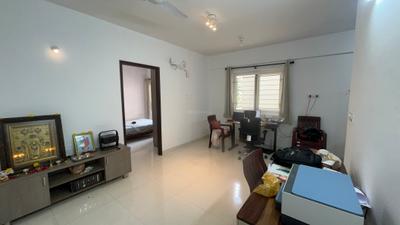 Living Room Image of 530 Sq.ft 1 BHK Apartment / Flat for sale in Disha Courtyard, Whitefield Bengaluru for Rs. 8000000