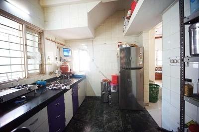 Kitchen Image of 1765 Sq.ft 3 BHK Apartment / Flat for sale in Hallmark Treasor, Gandipet Hyderabad for Rs. 21000000