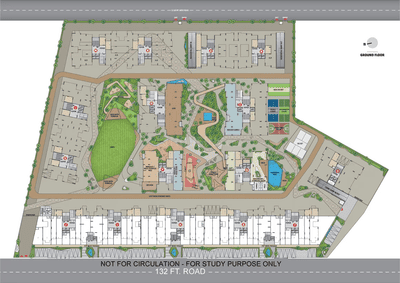 Image of 2000 Sq.ft 3 BHK Apartment / Flat for sale in Swagat Parishram, Satellite, Ahmedabad for Rs. 15000000
