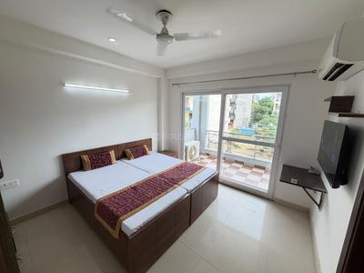 Bedroom Image of Urbanroomz Coliving Nearby Sec 42-43 Rapid metro in Sector 43, Gurgaon