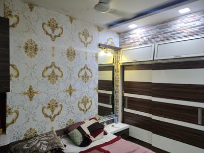 Bedroom Image of 700 Sq.ft 2 BHK Apartment / Flat for rent in Raunak Unnathi Greens, Kasarvadavali Thane for Rs. 17700