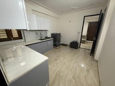 Kitchen Image of 600 Sq.ft 1 BHK Builder Floor for rent in Sector 69 Gurgaon for Rs. 28000