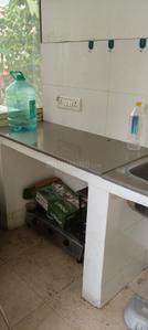 Kitchen Image of 250 Sq.ft 1 RK Independent House for rent in Gomti Nagar Lucknow for Rs. 14000