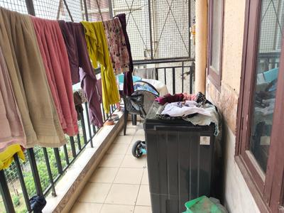 Balcony Image of 1100 Sq.ft 3 BHK Apartment / Flat for sale in Panchsheel Primrose, Shastri Nagar Ghaziabad for Rs. 6500000