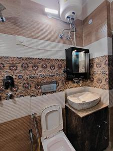 Bathroom Image of 900 Sq.ft 2 BHK Builder Floor for sale in Tilak Nagar New Delhi for Rs. 6000000
