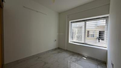 Bedroom Image of 650 Sq.ft 1 BHK Builder Floor for rent in Thanisandra Bengaluru for Rs. 23000
